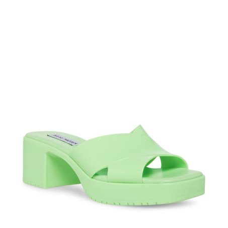 Mulas Steve Madden Harley Mujer Verde | ES JA293S